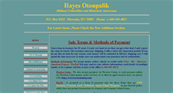 Desktop Screenshot of hayesotoupalik.com